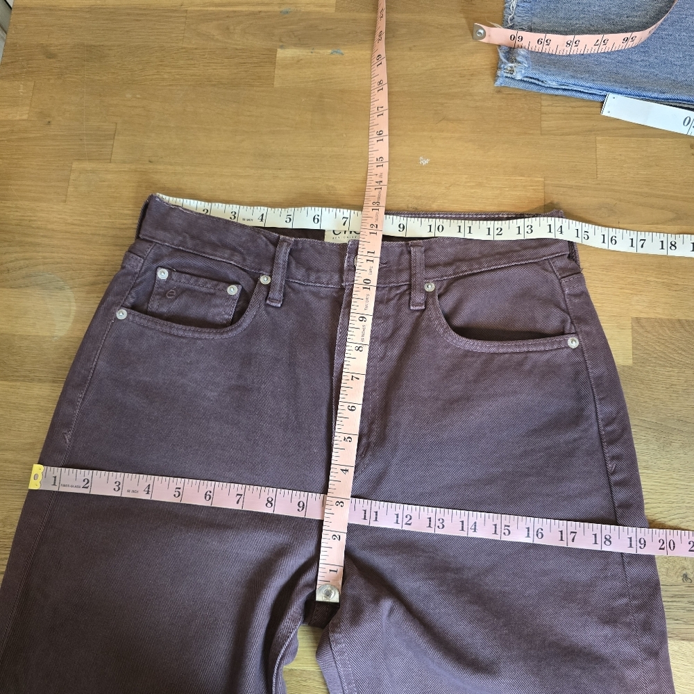 Etica Finn High-Rise Slim Straight-Leg Jean 27 - Picture 12 of 14